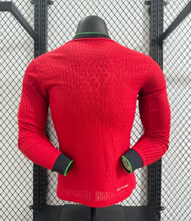 24/25 Portugal home long sleeve player version S-XXL