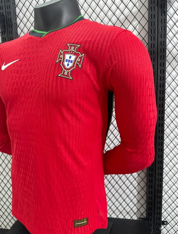 24/25 Portugal home long sleeve player version S-XXL