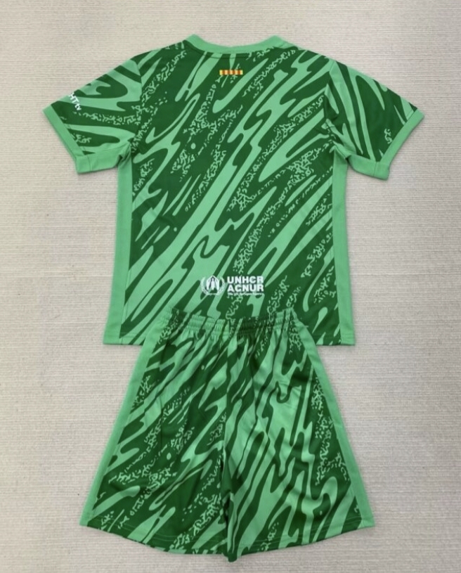 24/25 Barcelona green Goalkeeper set Jersey S-XXL