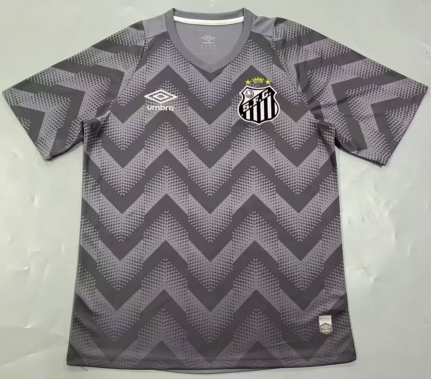 24/25 Santos grey fan version Jersey S-4XL