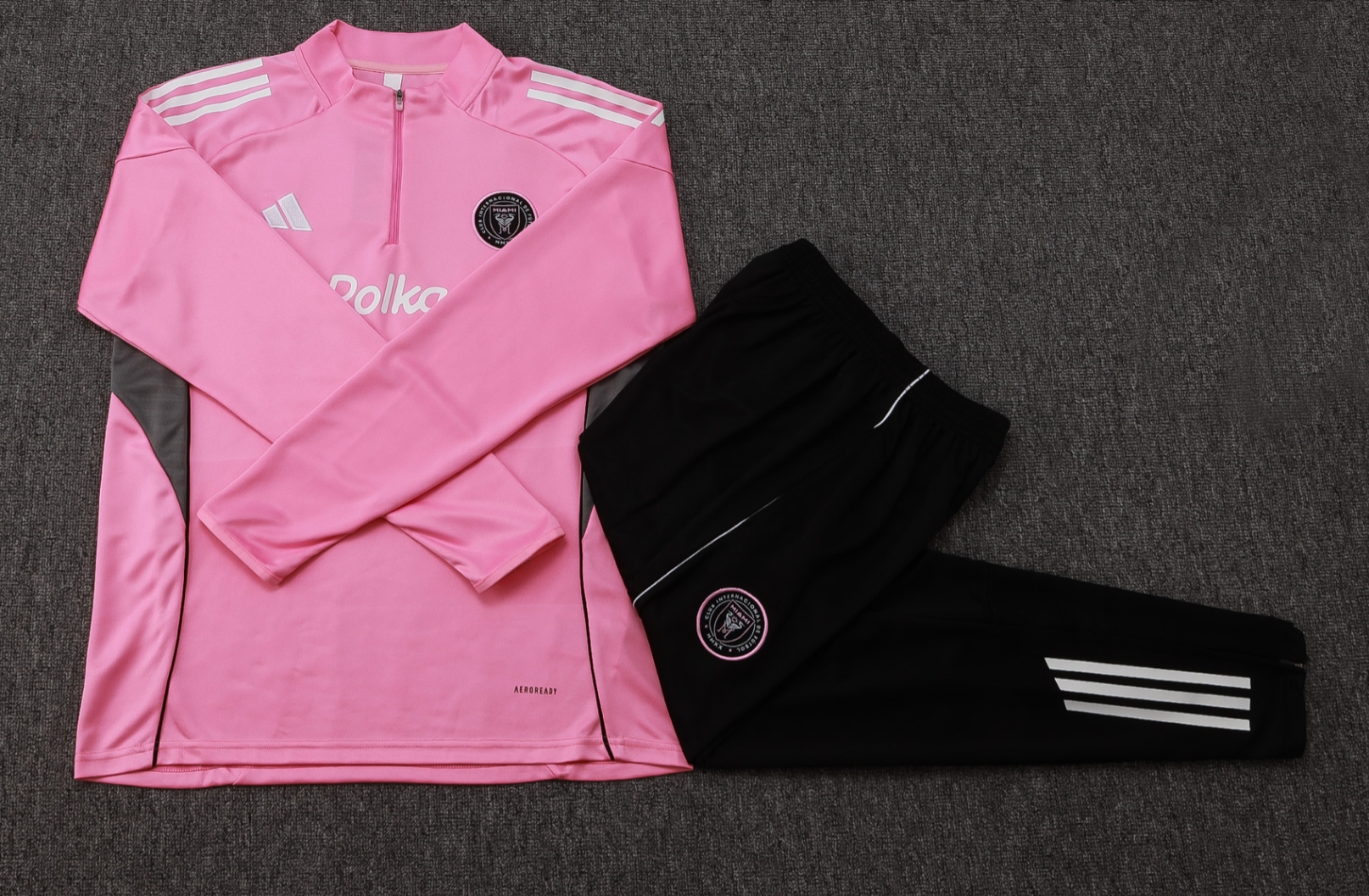 25/26 Miami pink Half-Zip Jacket Suit