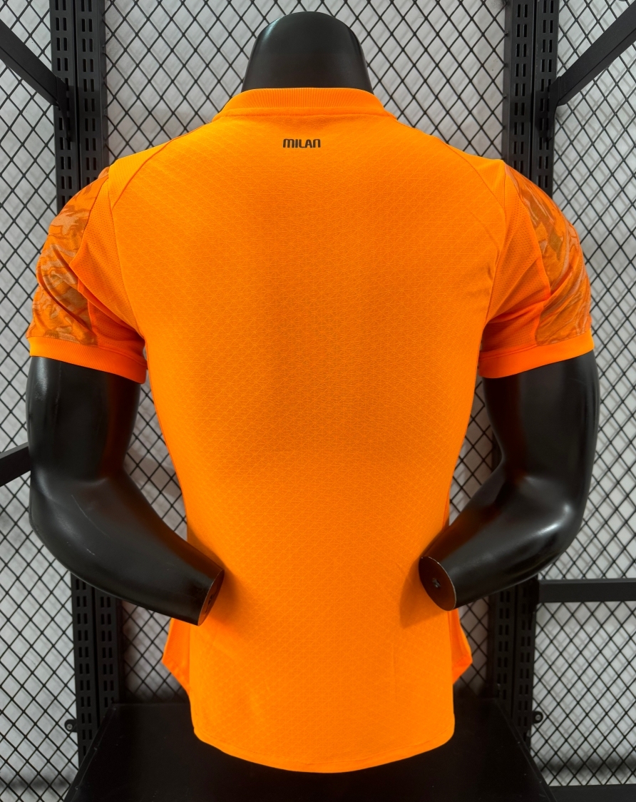 25/26 AC Milan orange player version S-XXL