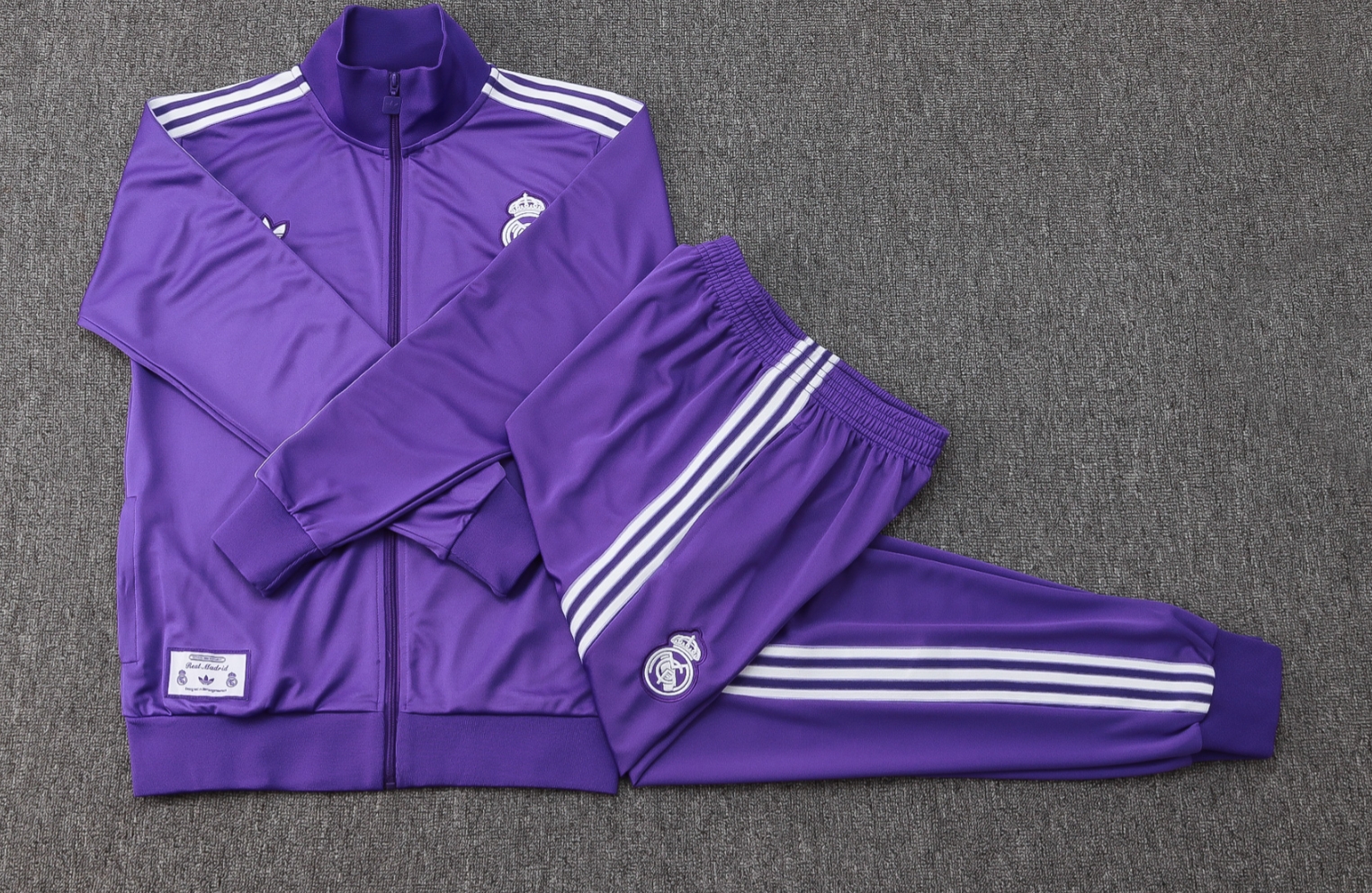 25/26 re@l Medrid Purple Full-Zip Jacket Suit