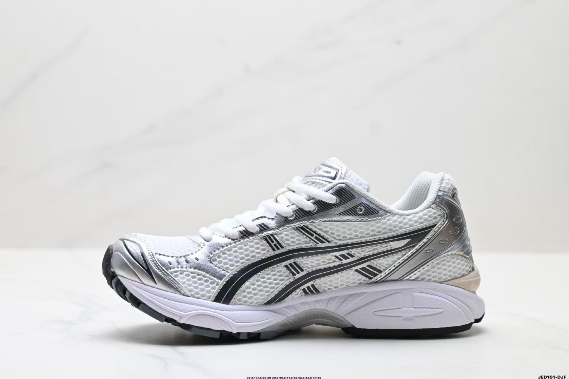 Asics Kayano 14 silver gray running shoes size 36-45