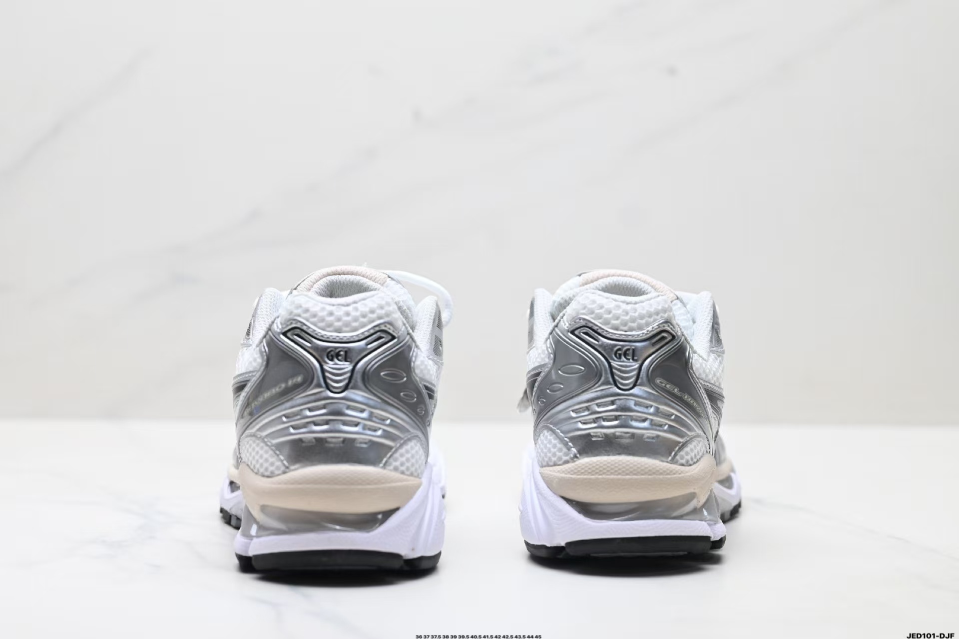 Asics Kayano 14 silver gray running shoes size 36-45