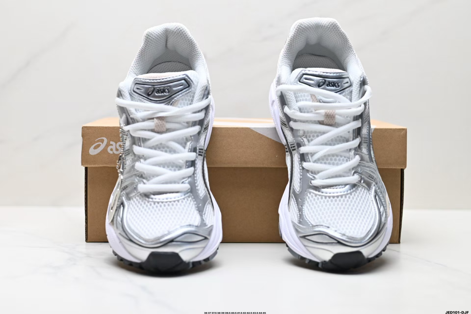 Asics Kayano 14 silver gray running shoes size 36-45
