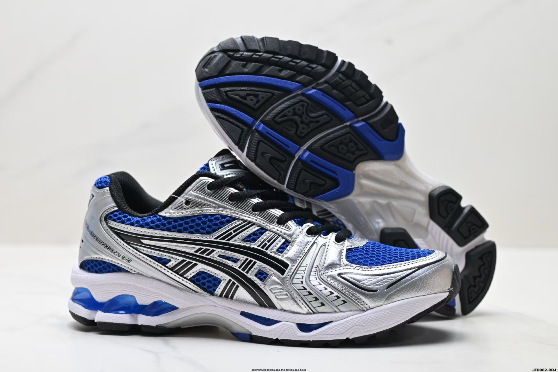 Asics Kayano 14 blue running shoes size 36-45