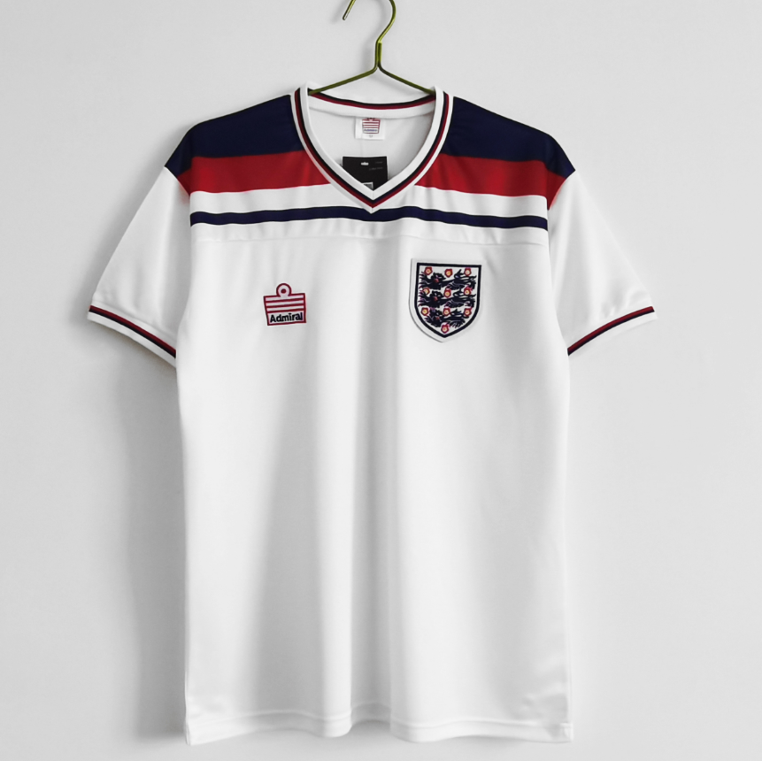 1982 England home Retro version S-XXL