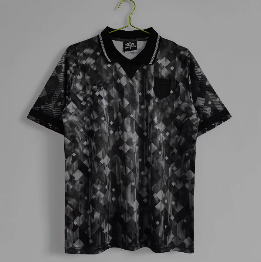 1990 England special black Retro version S-XXL