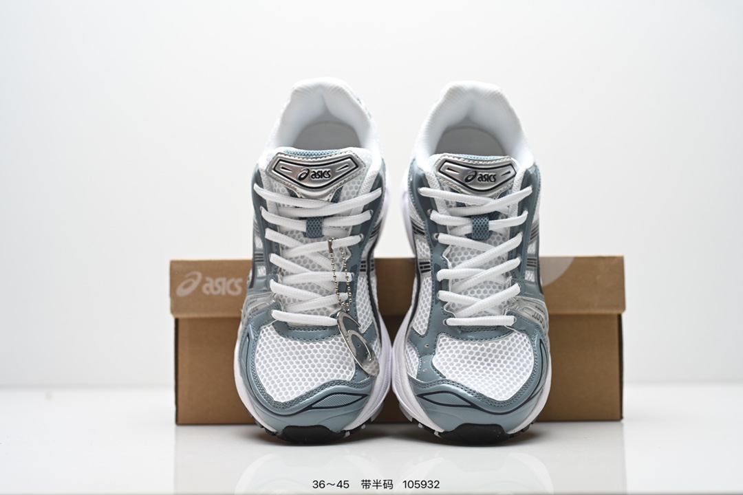 Asics Kayano 14 silver green running shoes size 36-45