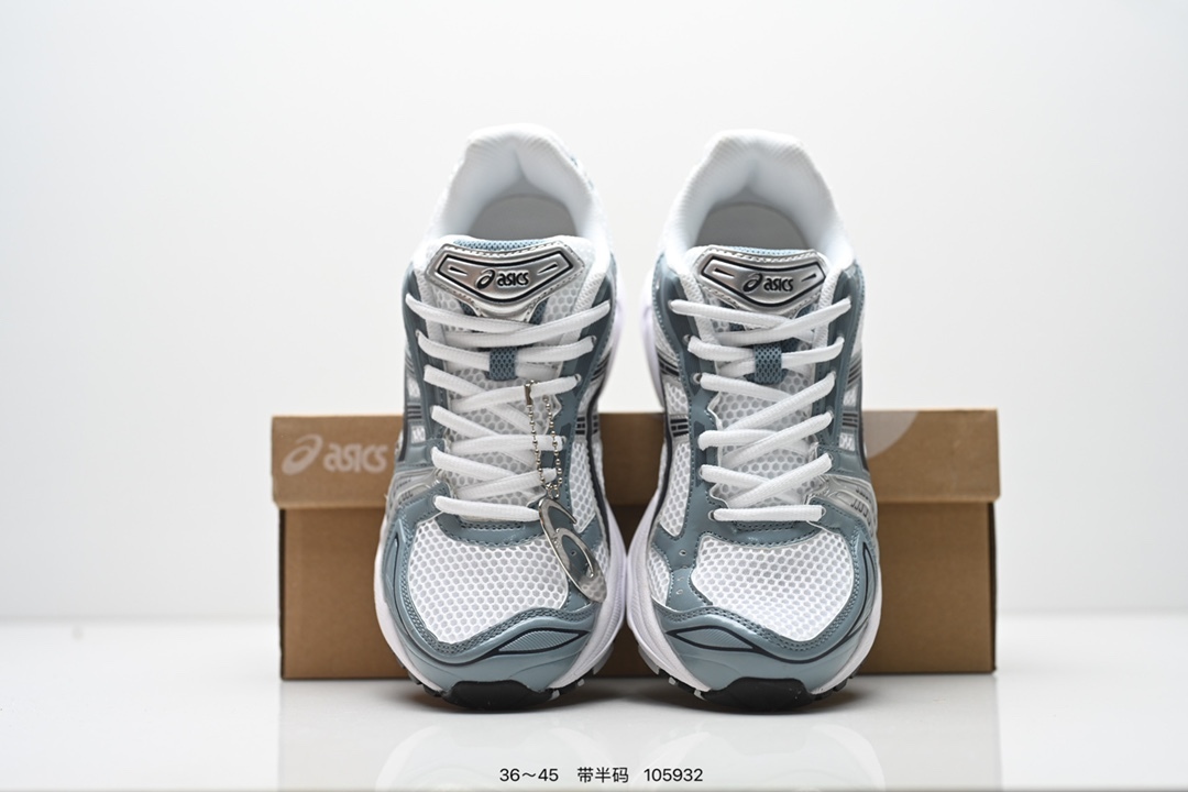 Asics Kayano 14 silver green running shoes size 36-45