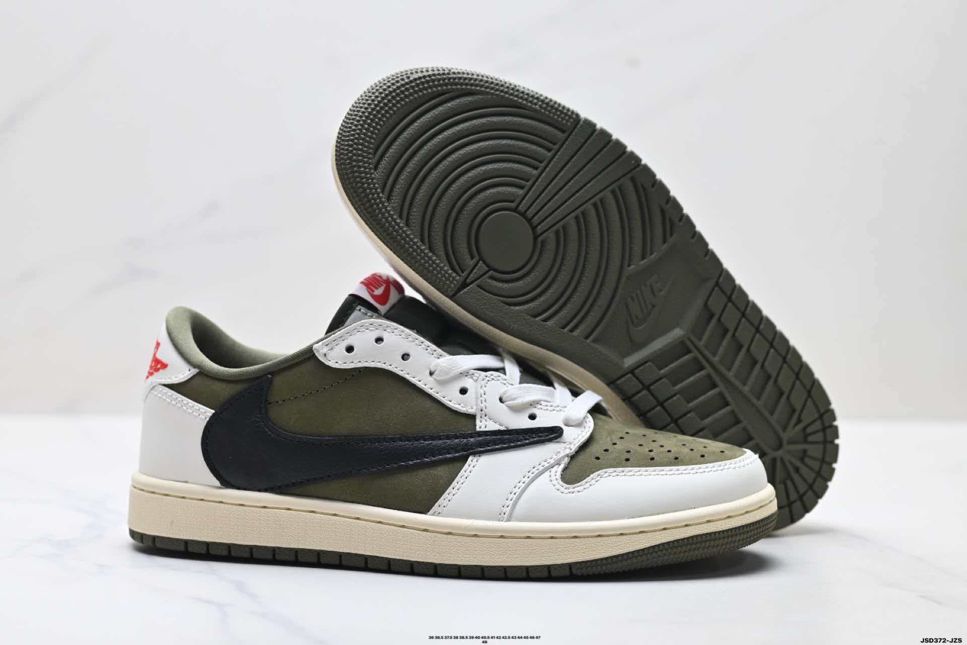 Nike Air Jordan 1 Low AJ1 Green-black shoes size 39-45