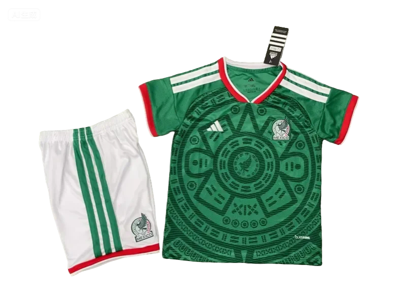2026 Mexico home kids version Size 16-28