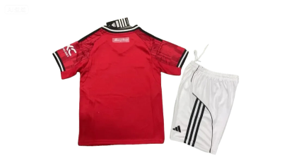 25/26 Manchester United home kids version size 16-28