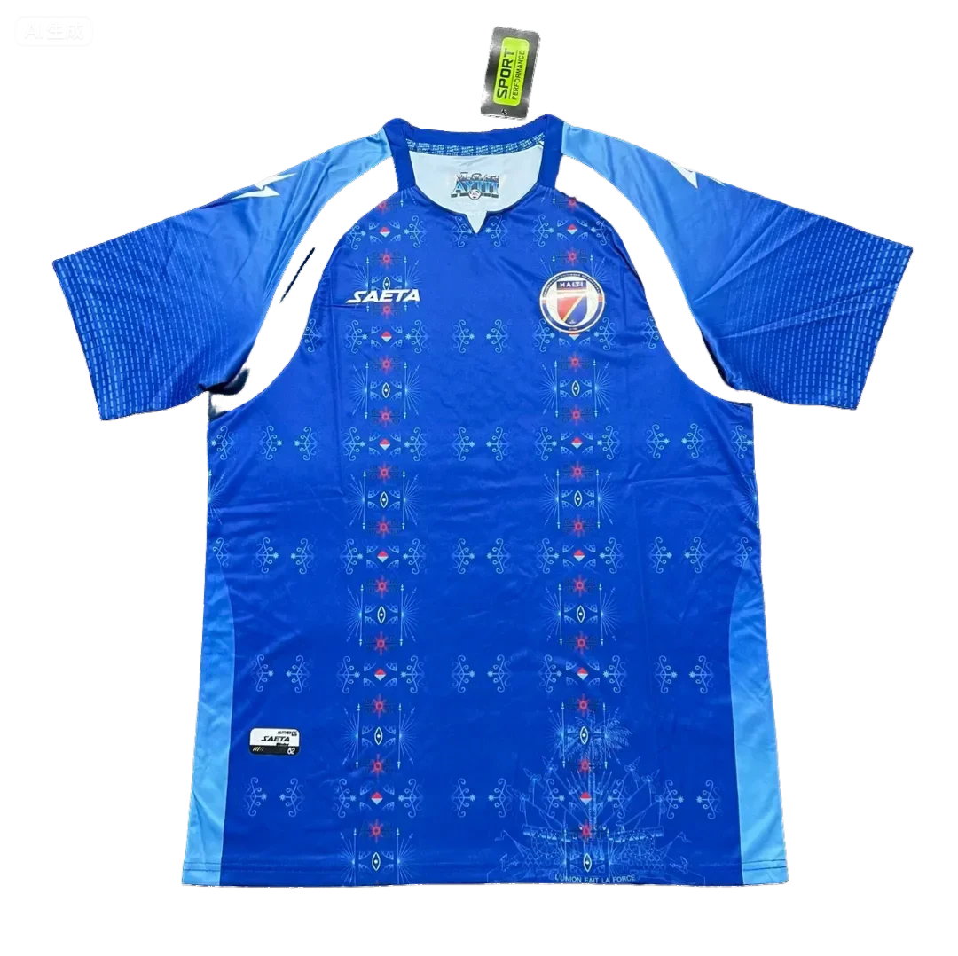 2026 Haiti blue fan version S-4XL