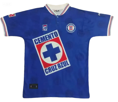 9798 Cruz Azul home retro version S~XXL