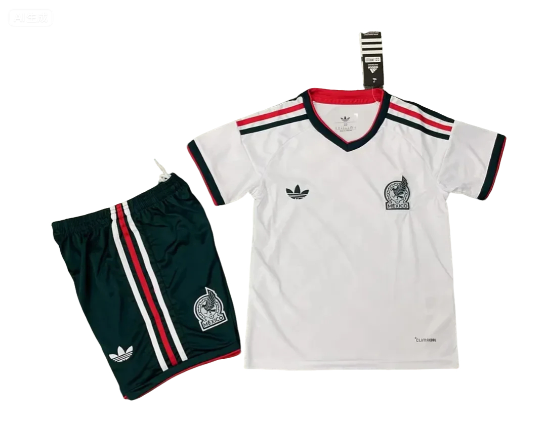 2026 Mexico away kids version Size 16-28