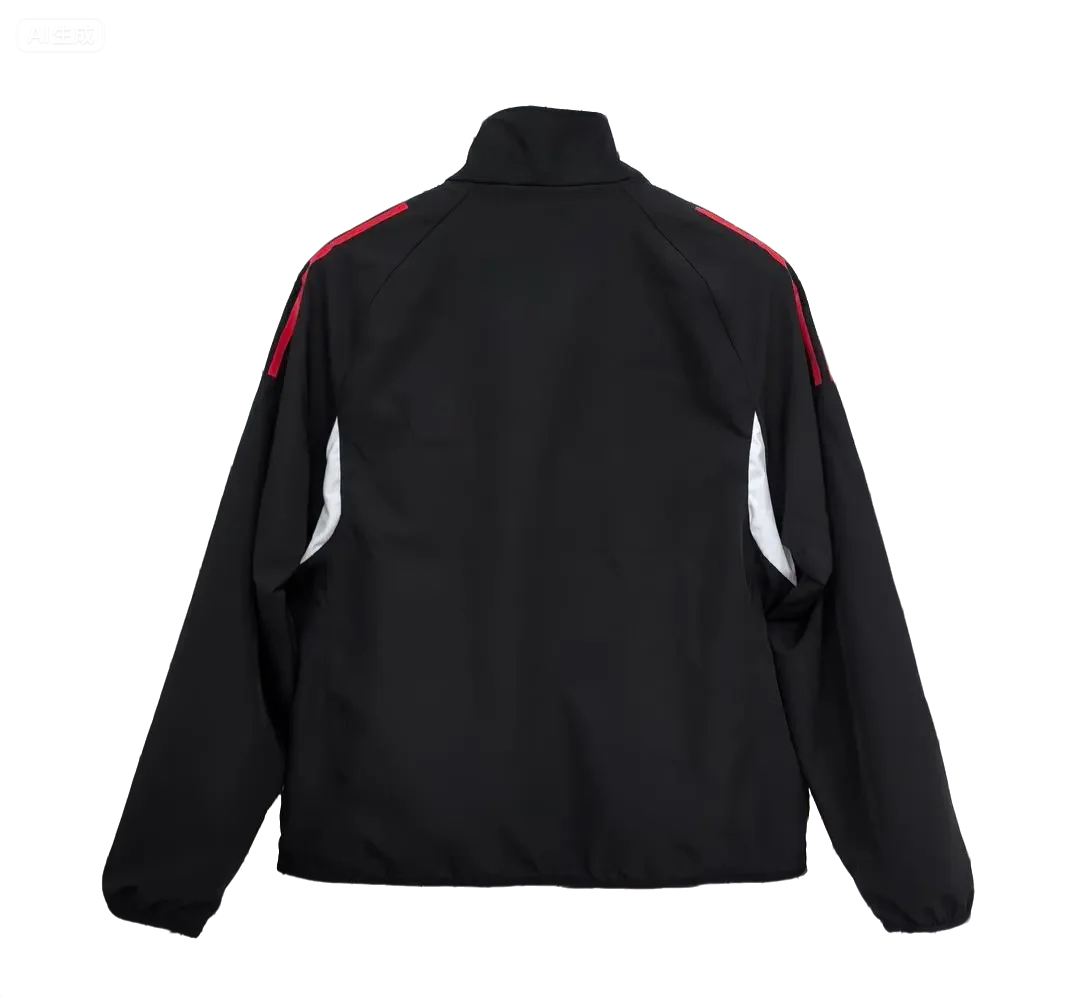 25/26 Windbreaker Liverp training black Waterproof thickened version S-XXL
