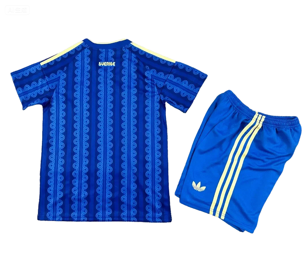 2026 Sweden away kids version Size 16-28