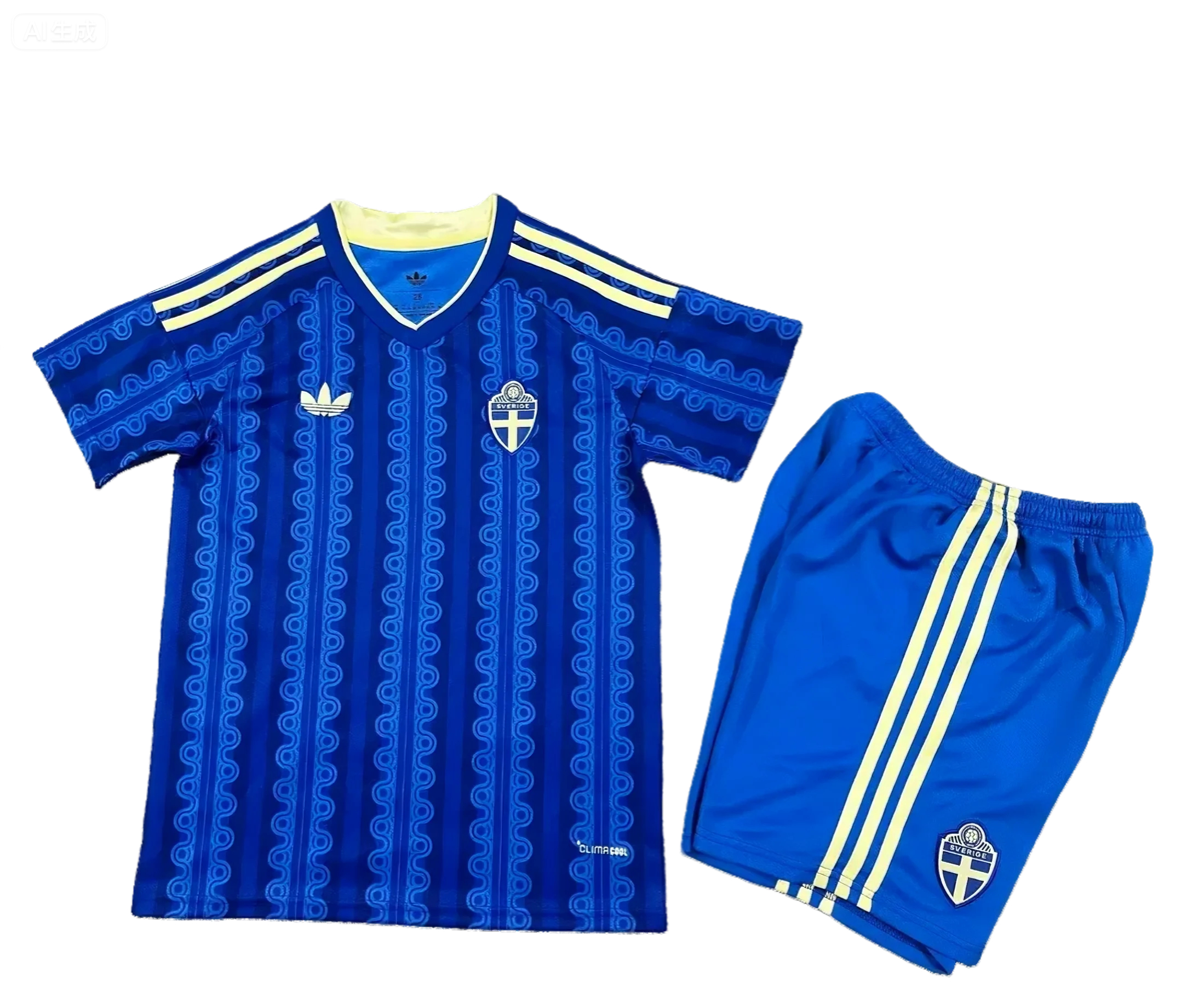 2026 Sweden away kids version Size 16-28