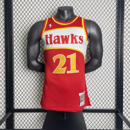 MN Heat Pressed Vintage Jersey: SW Hawks 85/86 Season No.21 Wilkins