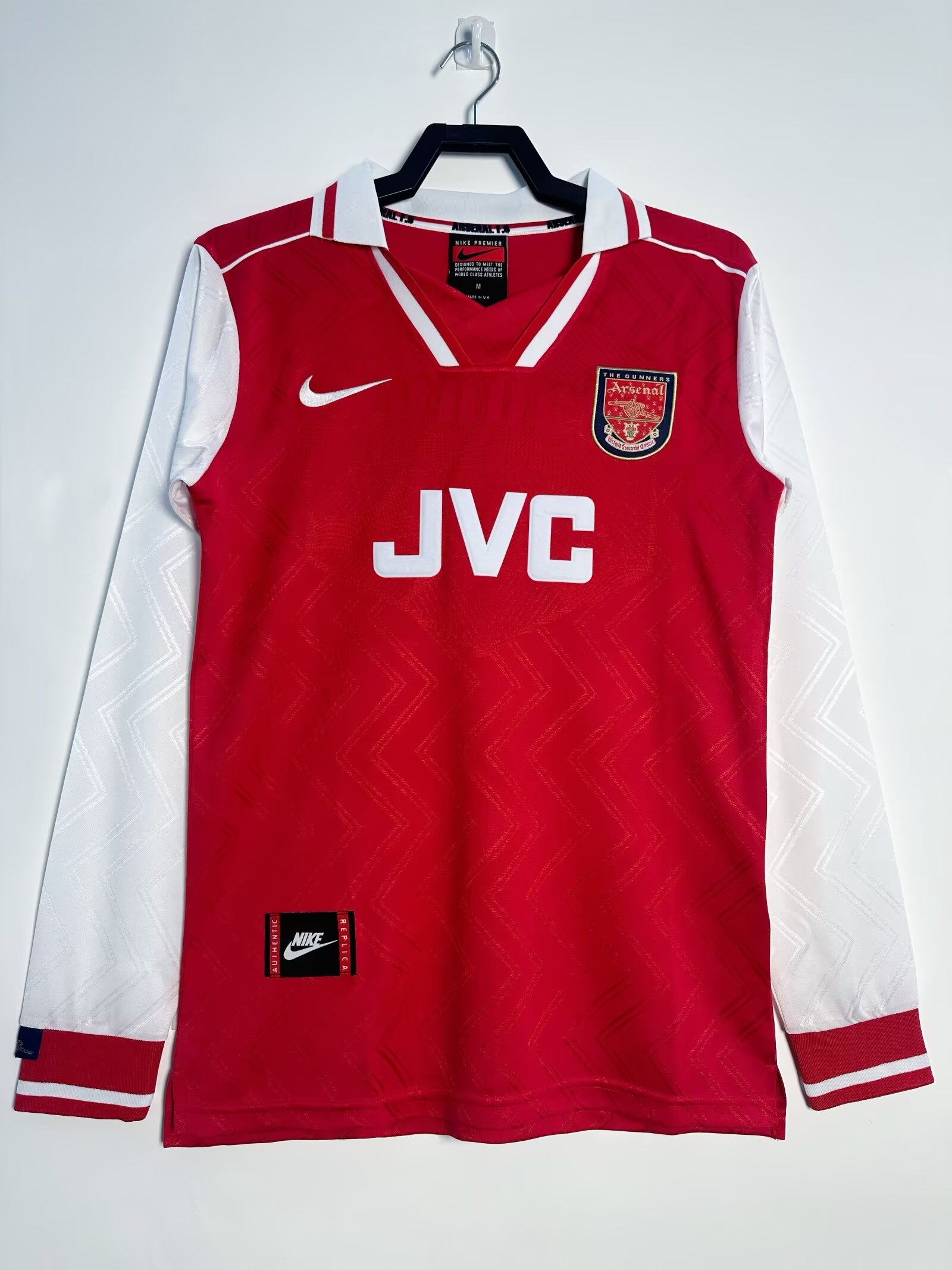 Retro 96/97 Arsenal home long sleeve S-XXL