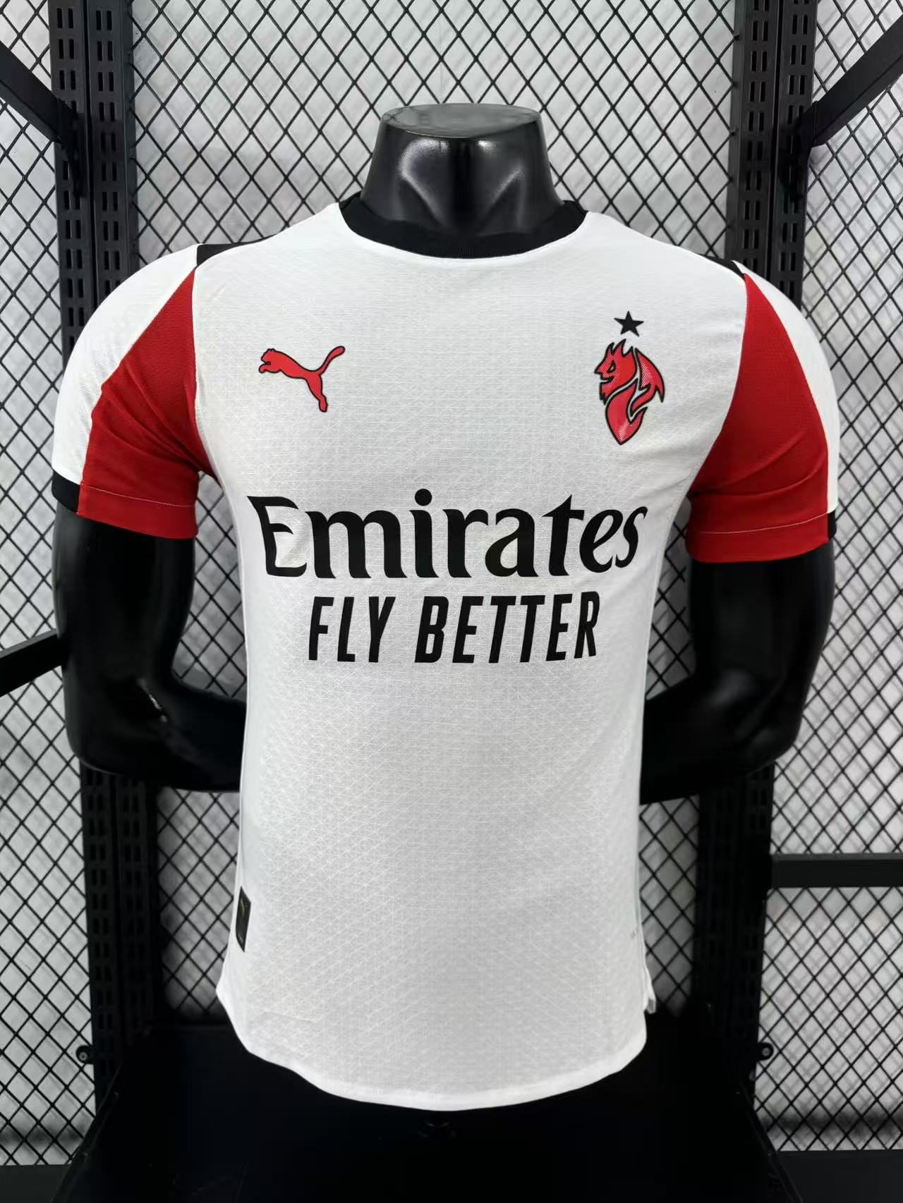 25/26 AC Milan white player version S-XXL