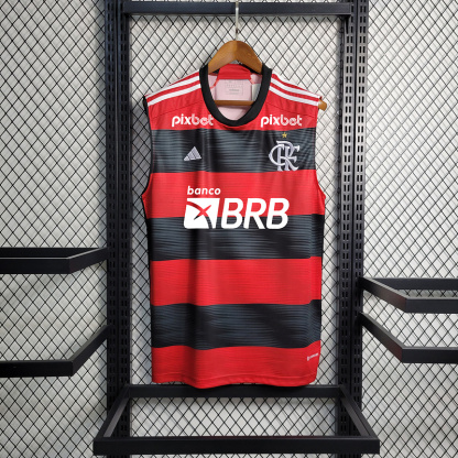 23-24 Flamengo Home Tank Top Size S-4XL