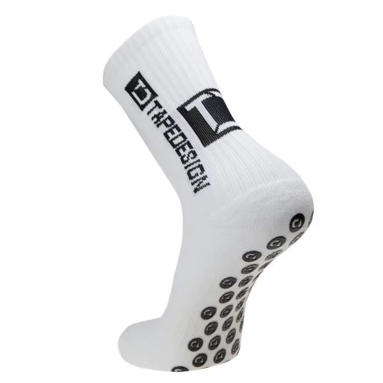 Anti-slip football socks