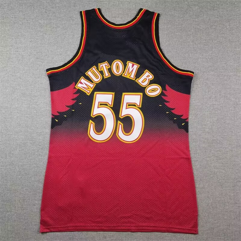 Retro Atlanta Hawks embroidery version S-XXL