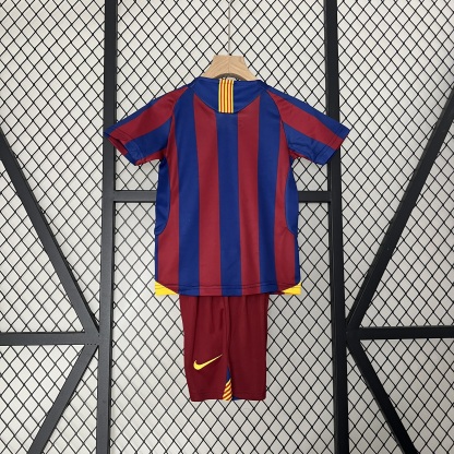 Retro Kids 05/06 Barcelona home size：16-28