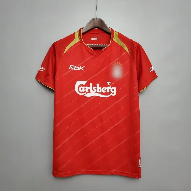 Retro 2005-06 Livep Soccer Jersey Home