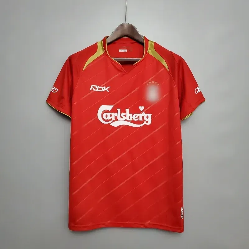Retro 2005-06 Livep Soccer Jersey Home