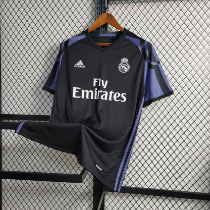 Retro 16-17 Real Madrid Second Away Game S-XXL