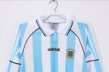 1996/97 Argentina home long sleeve  Retro version S-XXL