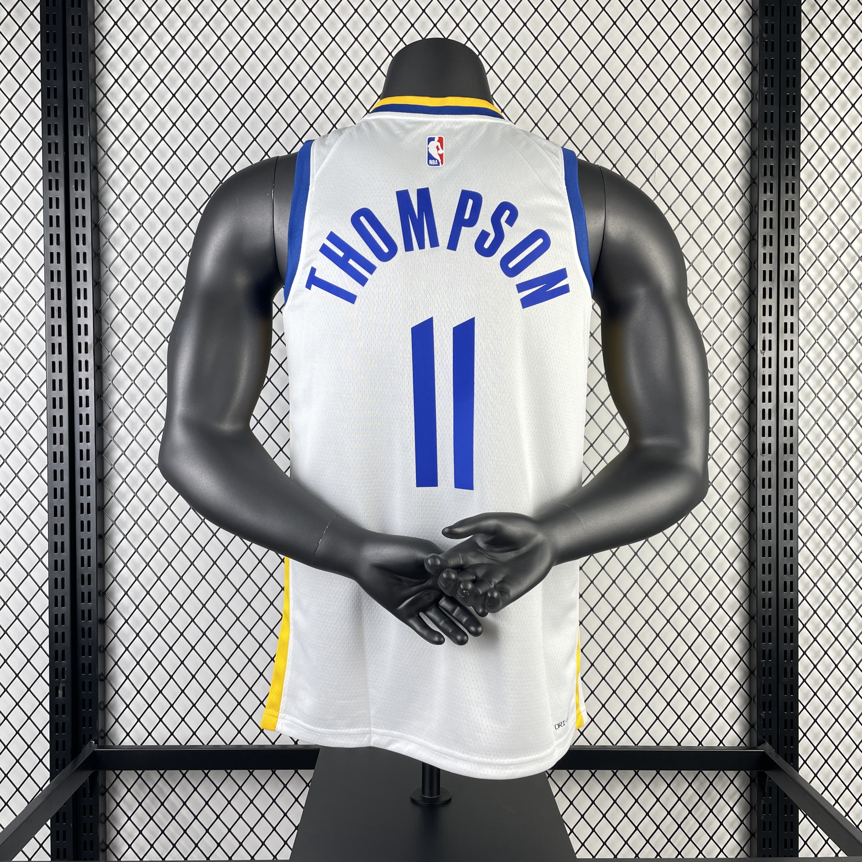 23 Season Warriors V-neck White No.11 Thompson