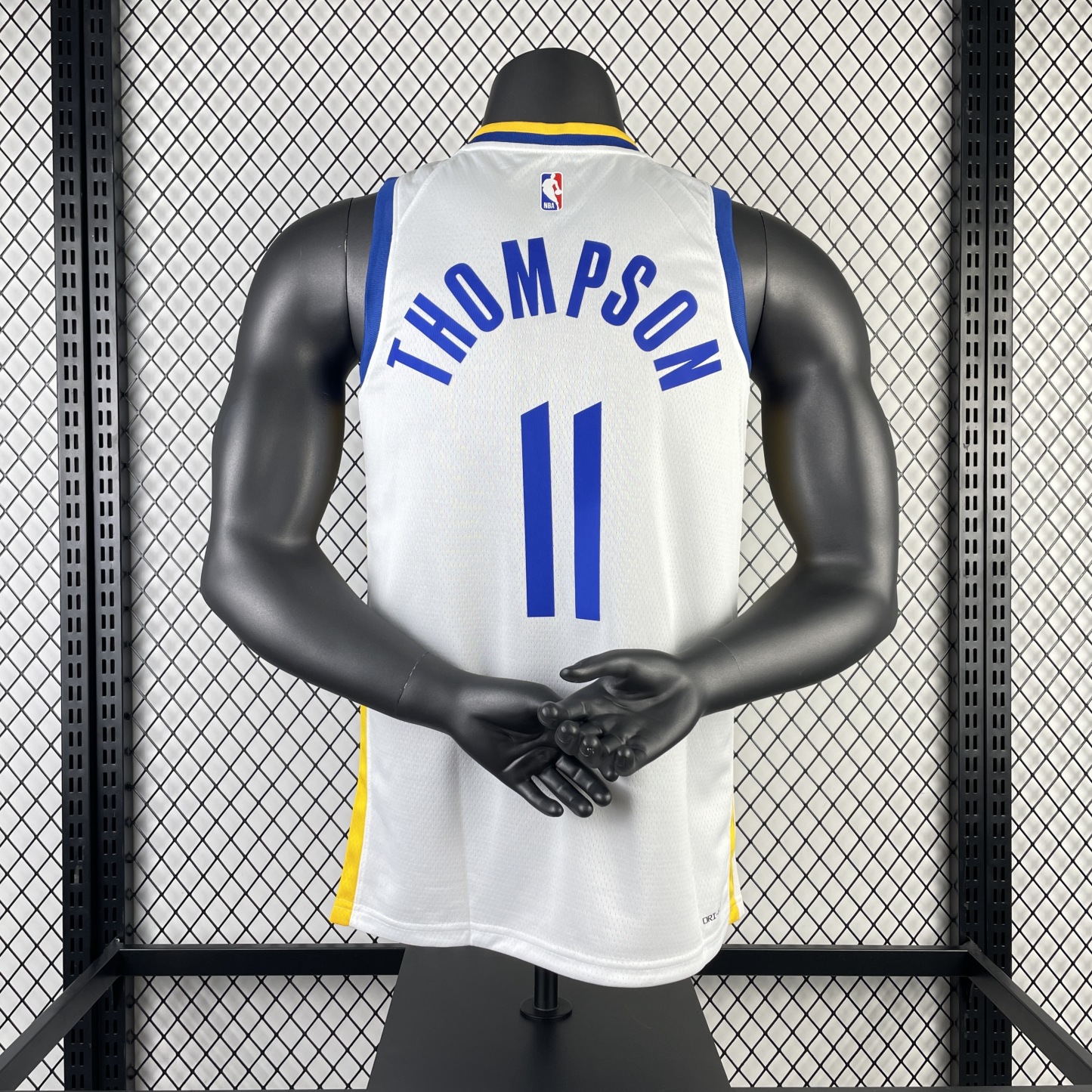 23 Season Warriors V-neck White No.11 Thompson