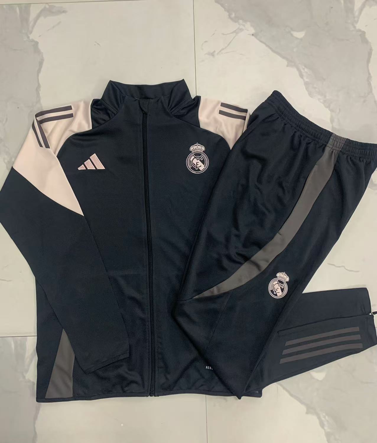 24/25 re@l Medrid grey Full-Zip Jacket Suit