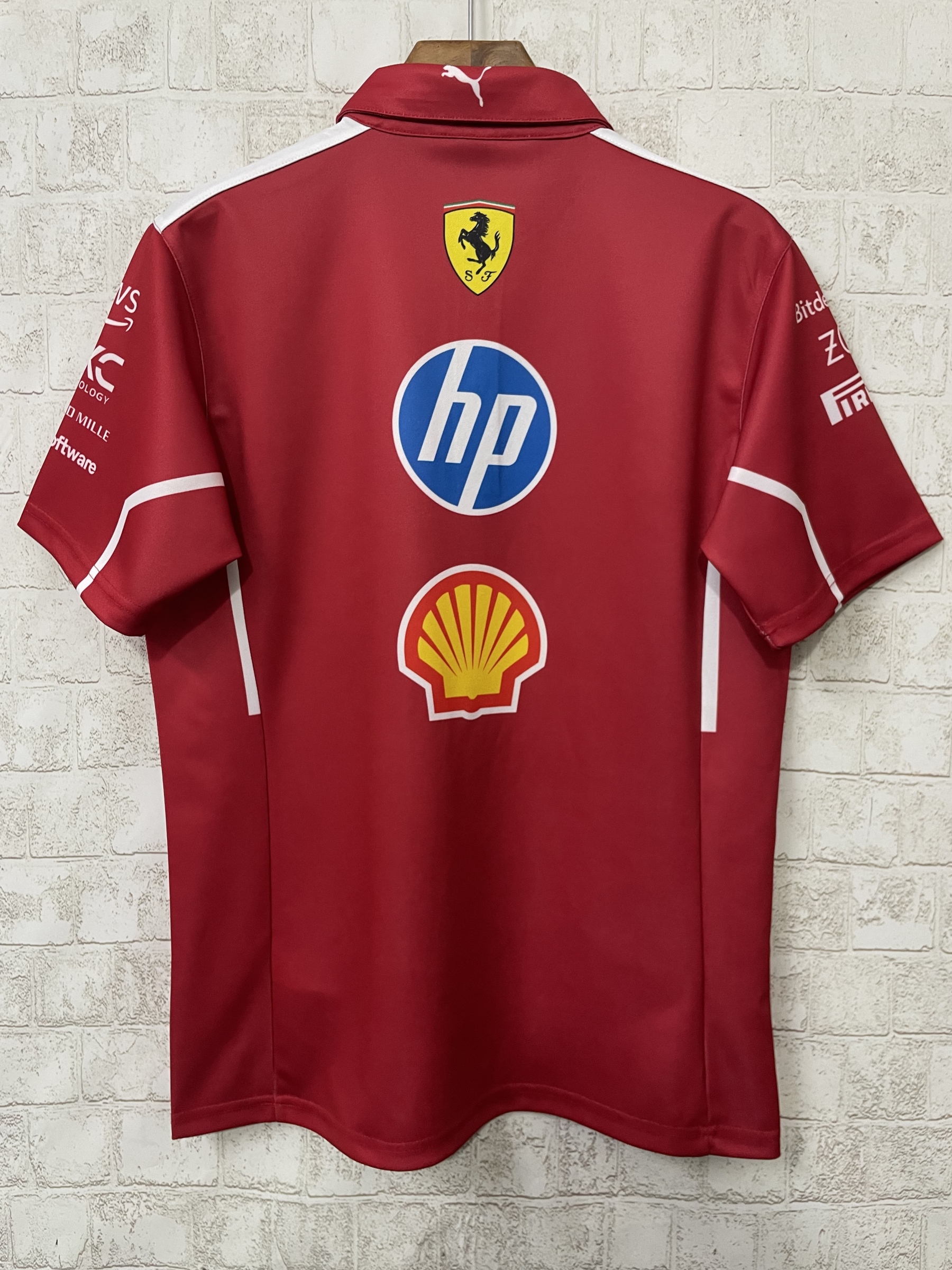 2025 Ferrari F1 Red jersey