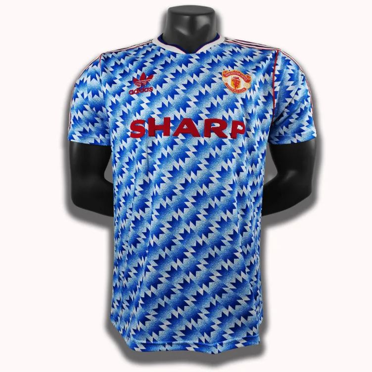 Retro 92 Manchester United  Blue S-2XL