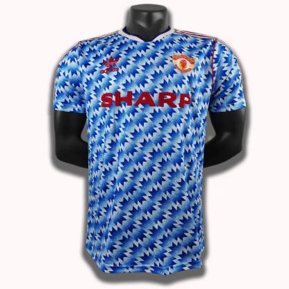 Retro 92 Manchester United  Blue S-2XL