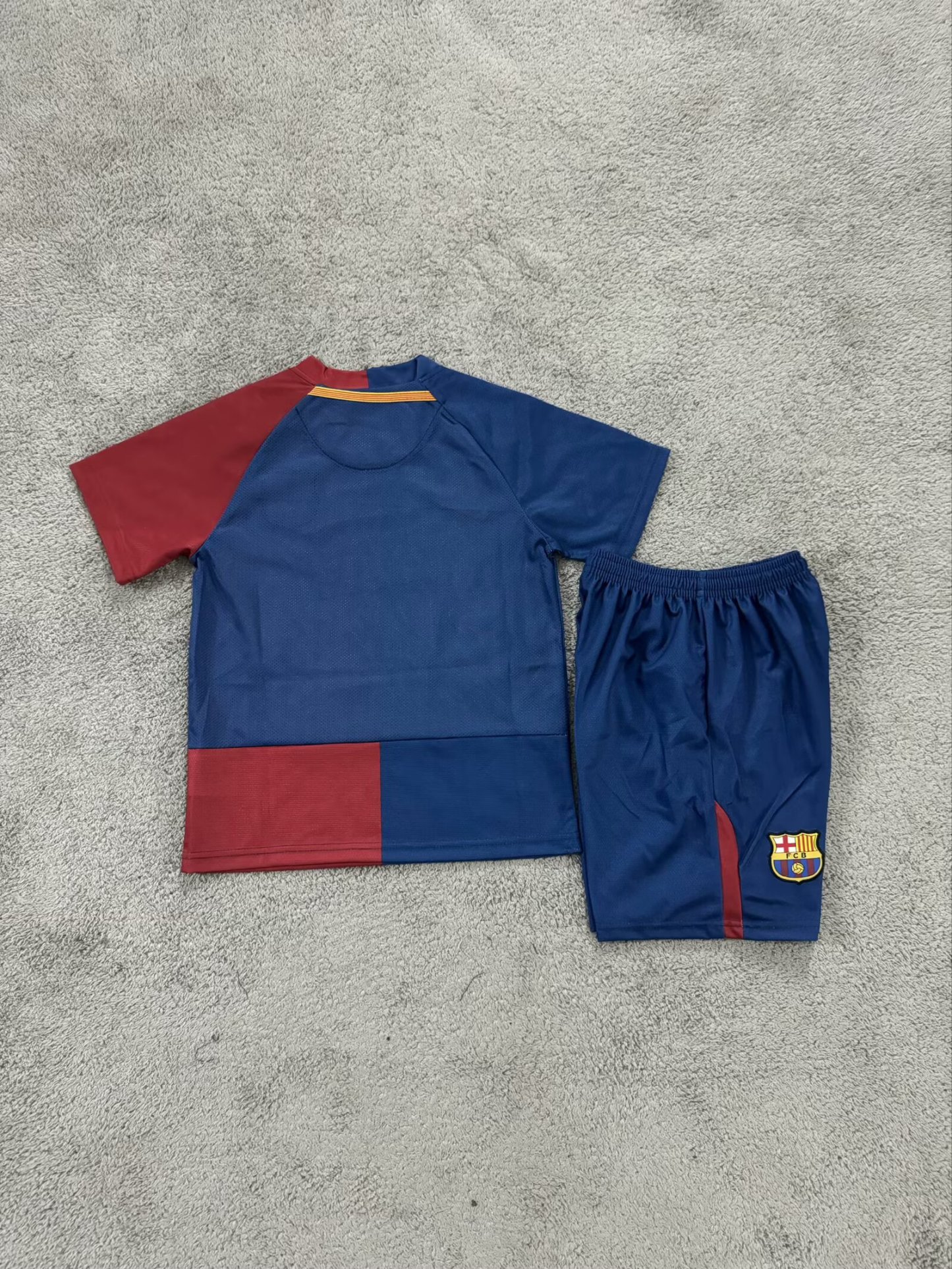Retro Kids 08/09 Barcelona home UCL size:16-28
