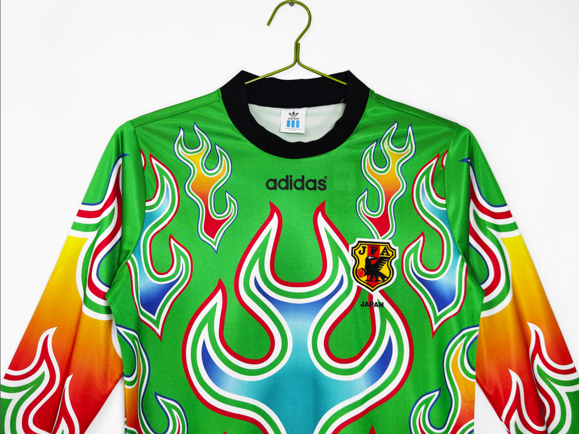 1998 Japan goalkeeper long sleeve retro version S-XXL
