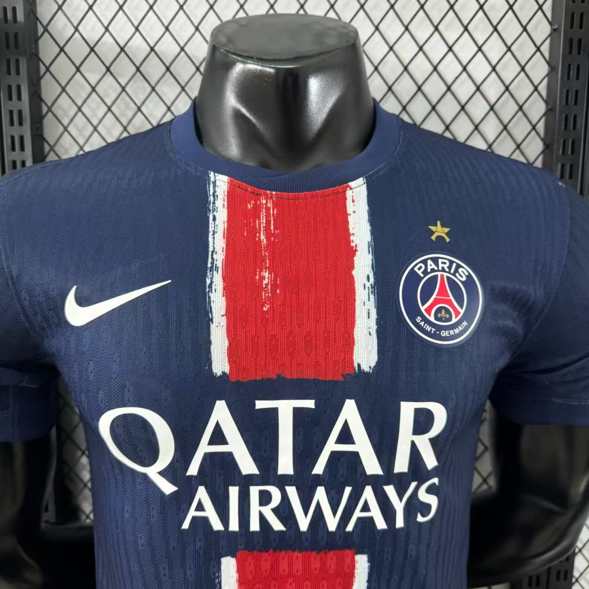 24/25 PSG Paris Saint-Germain home  UCL champion one star player version S-XXL