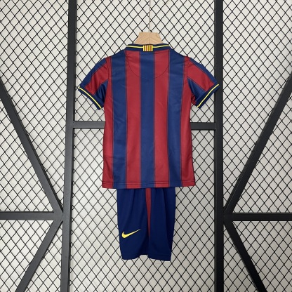 Retro Kids 09/10 Barcelona home size:16-28