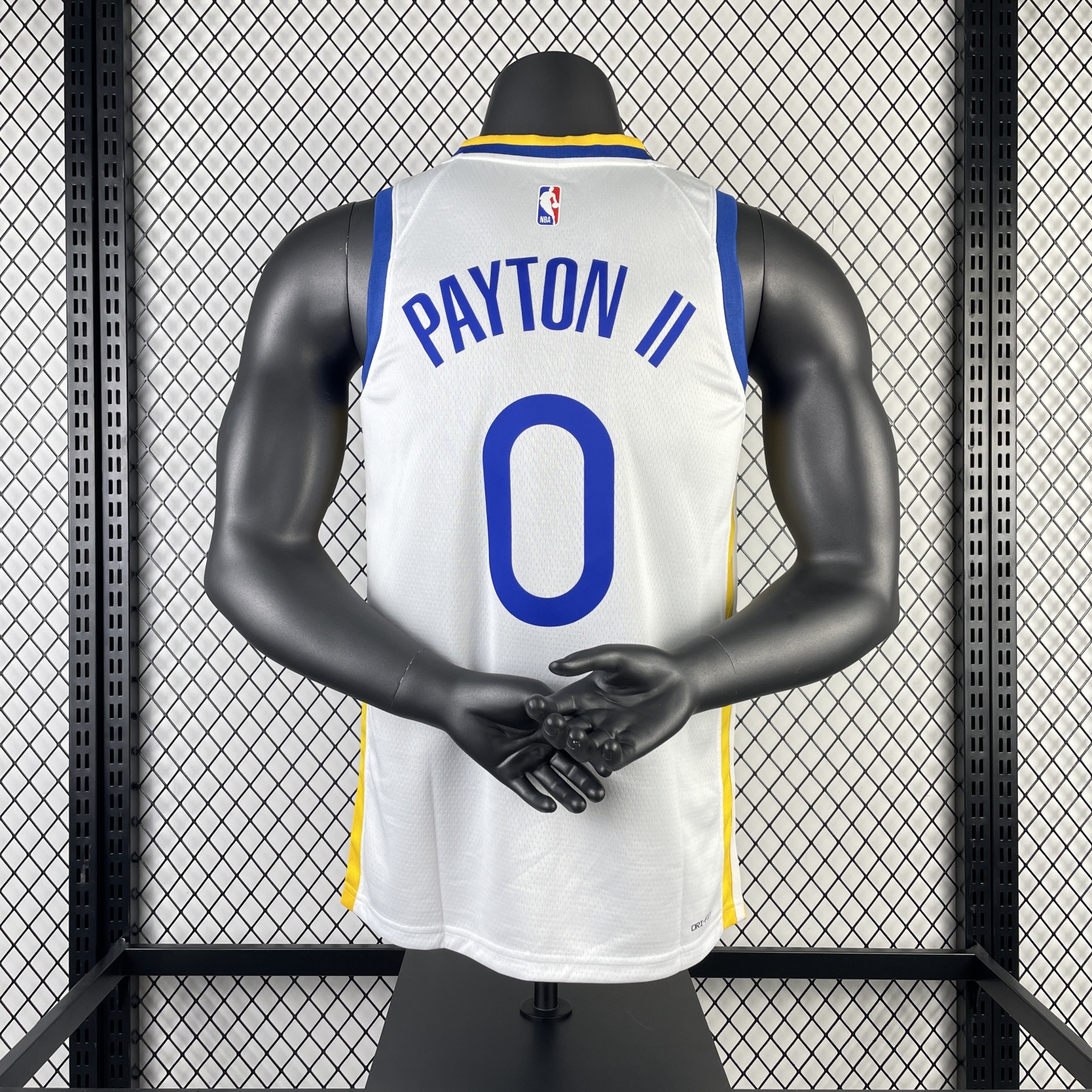 23 Season Warriors V-neck White No.0 Payton II