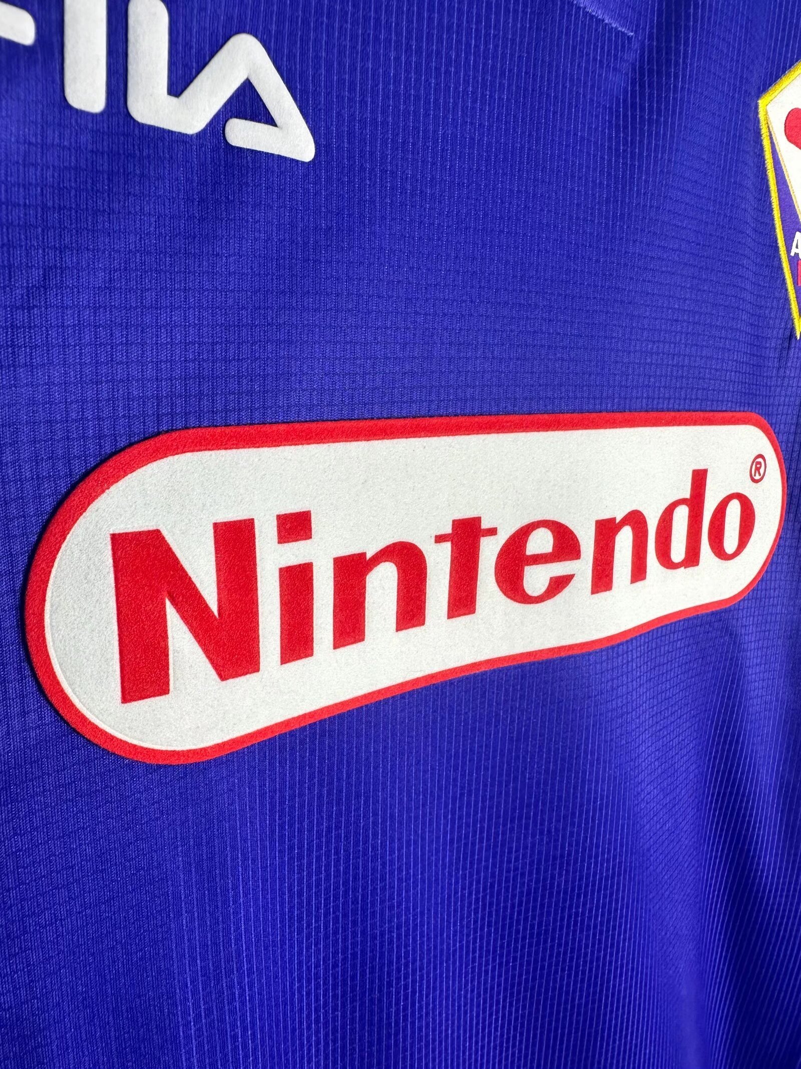 98/99 ACF Fiorentina home long sleeve retro version S-XXL