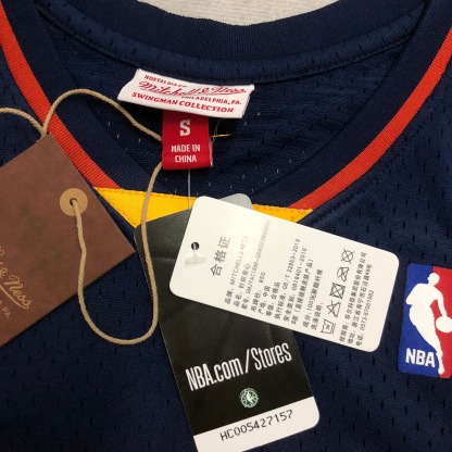 MN Heat Pressed Retro Jersey: SW Warriors 09/10 Dark Blue No.30 Curry