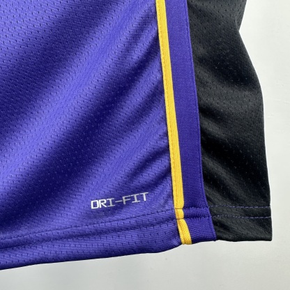 2023 NBA Los Angeles Lakers Purple version S-XXL