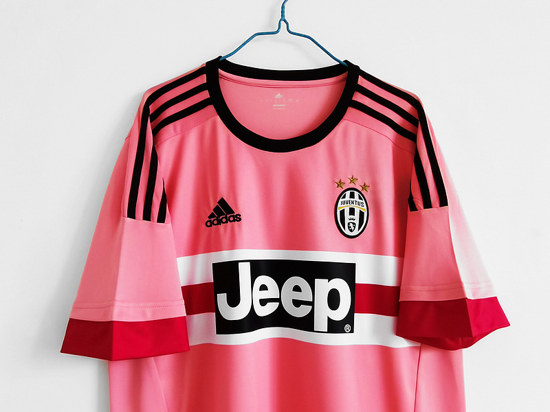 2015/16 Juventus away pink retro S~XXL